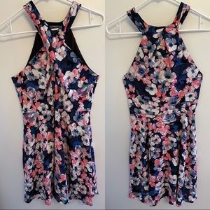 Express cross neck dress